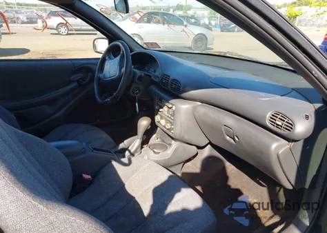 1998 Pontiac Sunfire Se из США, поврежденный, VIN 1G2JB1249W7514289